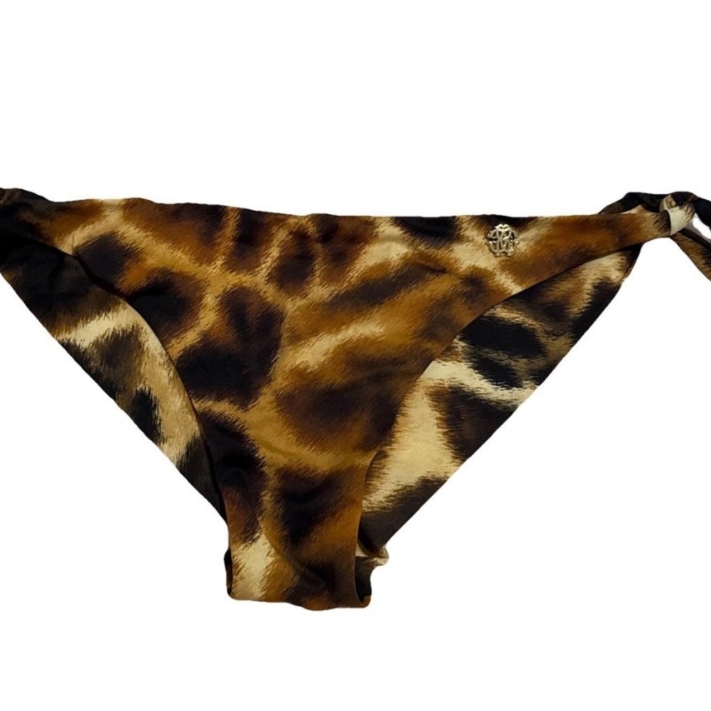 Roberto Cavalli Animal Print Bikini Bottom